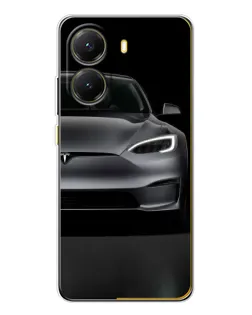 Чохол для Xiaomi POCO X7 Pro з картинкою «Tesla Model S Look» Чохол для Xiaomi POCO X7 Pro з картинкою «Tesla Model S Look»