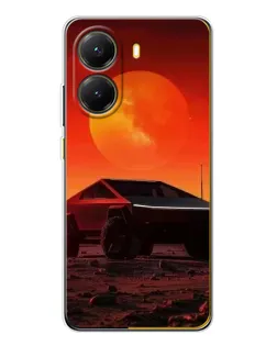 Чехол для Xiaomi POCO X7 Pro с картинкой «Cybertruck на Марсе» Чехол для Xiaomi POCO X7 Pro с картинкой «Cybertruck на Марсе»