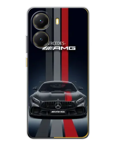 Чехол для Xiaomi POCO X7 Pro с картинкой «Mercedes — белый карбон» Чехол для Xiaomi POCO X7 Pro с картинкой «Mercedes — белый карбон»