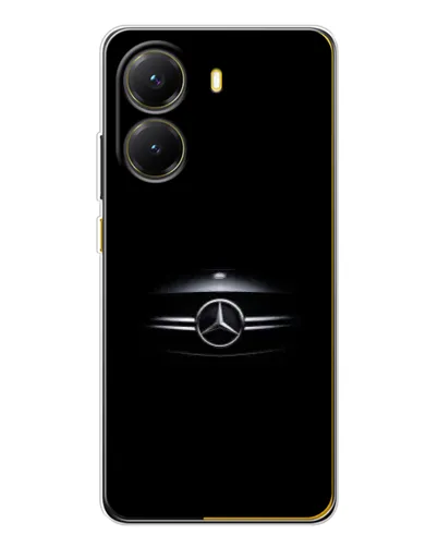 Чехол для Xiaomi POCO X7 Pro с картинкой «Mercedes — абстрактные линии» Чехол для Xiaomi POCO X7 Pro с картинкой «Mercedes — абстрактные линии»