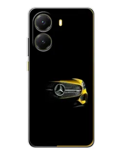 Чехол для Xiaomi POCO X7 Pro с картинкой «Mercedes — ретро стиль»
