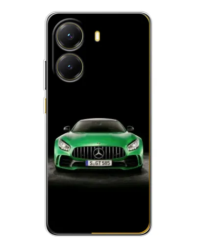 Чехол для Xiaomi POCO X7 Pro с картинкой «Mercedes — неоновый лого» Чехол для Xiaomi POCO X7 Pro с картинкой «Mercedes — неоновый лого»
