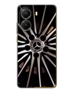 Чехол для Xiaomi POCO X7 Pro с картинкой «Диск Mercedes»