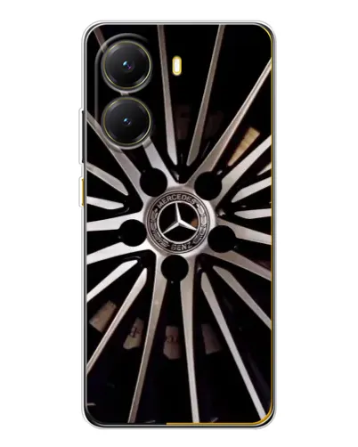 Чехол для Xiaomi POCO X7 Pro с картинкой «Диск Mercedes» Чехол для Xiaomi POCO X7 Pro с картинкой «Диск Mercedes»