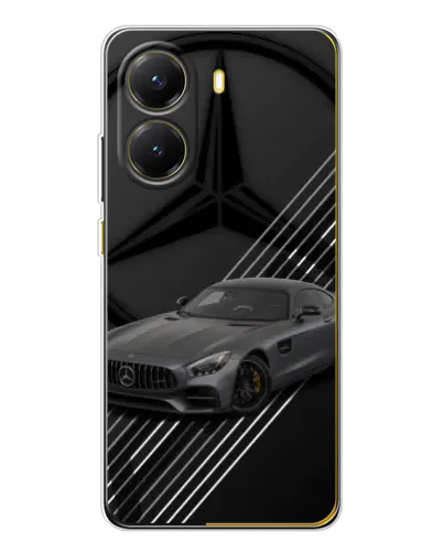 Чехол для Xiaomi POCO X7 Pro с картинкой «Mercedes AMG — графика» Чехол для Xiaomi POCO X7 Pro с картинкой «Mercedes AMG — графика»