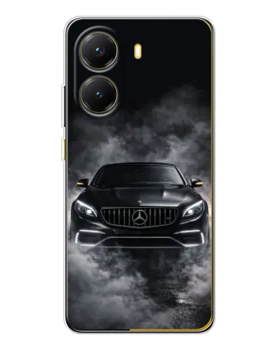 Чехол для Xiaomi POCO X7 Pro с картинкой «Mercedes в дыму» Чехол для Xiaomi POCO X7 Pro с картинкой «Mercedes в дыму»
