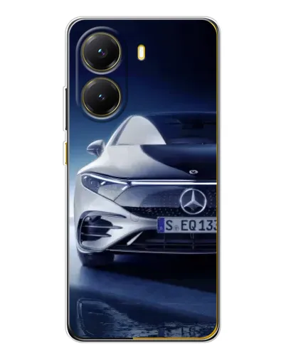 Чехол для Xiaomi POCO X7 Pro с картинкой «Mercedes EQ — будущее» Чехол для Xiaomi POCO X7 Pro с картинкой «Mercedes EQ — будущее»