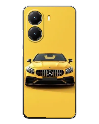 Чехол для Xiaomi POCO X7 Pro с картинкой «Желтый Mercedes GT» Чехол для Xiaomi POCO X7 Pro с картинкой «Желтый Mercedes GT»