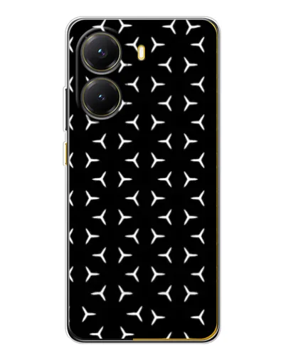 Чехол для Xiaomi POCO X7 Pro с картинкой «Mercedes паттерн звезд» Чехол для Xiaomi POCO X7 Pro с картинкой «Mercedes паттерн звезд»