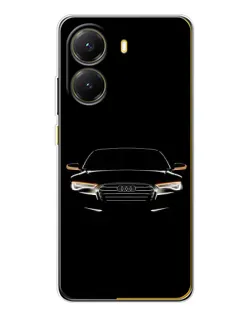 Чехол для Xiaomi POCO X7 Pro с картинкой «Audi — ночной контур» Чехол для Xiaomi POCO X7 Pro с картинкой «Audi — ночной контур»