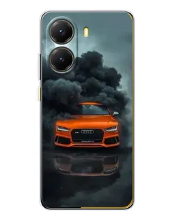 Чехол для Xiaomi POCO X7 Pro с картинкой «Audi в облаках дыма» Чехол для Xiaomi POCO X7 Pro с картинкой «Audi в облаках дыма»