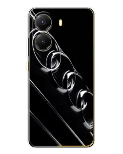 Чехол для Xiaomi POCO X7 Pro с картинкой «Audi — абстрактные кольца» Чехол для Xiaomi POCO X7 Pro с картинкой «Audi — абстрактные кольца»