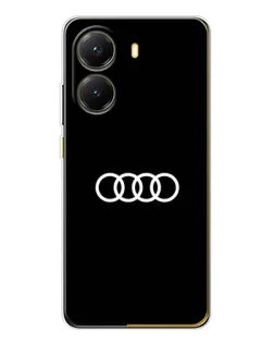 Чехол для Xiaomi POCO X7 Pro с картинкой «Audi White Logo» Чехол для Xiaomi POCO X7 Pro с картинкой «Audi White Logo»