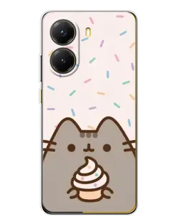 Чехол для Xiaomi POCO X7 Pro с картинкой «Пушин с кексом» Чехол для Xiaomi POCO X7 Pro с картинкой «Пушин с кексом»