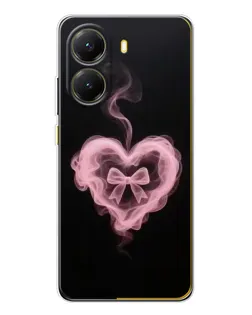Чехол для Xiaomi POCO X7 Pro с картинкой «Дымчатое сердце»