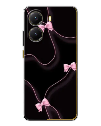Чехол для Xiaomi POCO X7 Pro с картинкой «Розовые ленты»