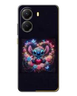 Чехол для Xiaomi POCO X7 Pro с картинкой «Stitch в цветах» Чехол для Xiaomi POCO X7 Pro с картинкой «Stitch в цветах»
