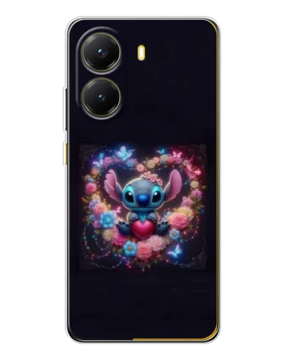 Чохол для Xiaomi POCO X7 Pro з картинкою «Stitch у квітах» Чохол для Xiaomi POCO X7 Pro з картинкою «Stitch у квітах»
