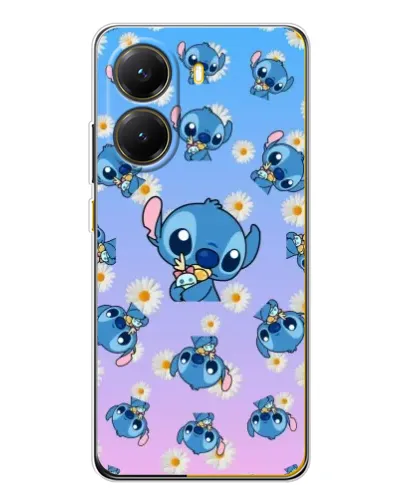 Чохол для Xiaomi POCO X7 Pro з картинкою «Патерн зі Стічем» Чохол для Xiaomi POCO X7 Pro з картинкою «Патерн зі Стічем»