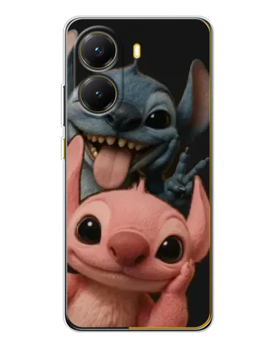 Чохол для Xiaomi POCO X7 Pro з картинкою «Стіч та Ангел» Чохол для Xiaomi POCO X7 Pro з картинкою «Стіч та Ангел»
