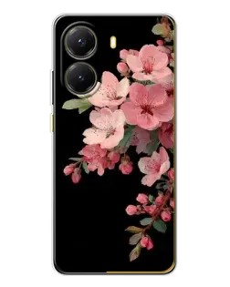 Чехол для Xiaomi POCO X7 Pro с картинкой «Розовая ветка сакуры»