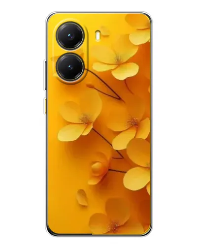 Чехол для Xiaomi POCO X7 Pro с картинкой «Золотые лепестки»
