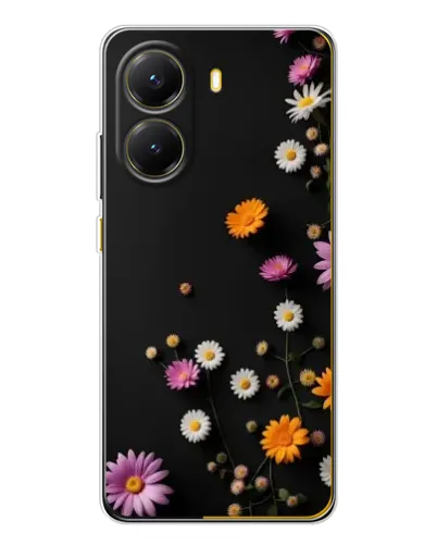 Чехол для Xiaomi POCO X7 Pro с картинкой «Цветочная композиция»