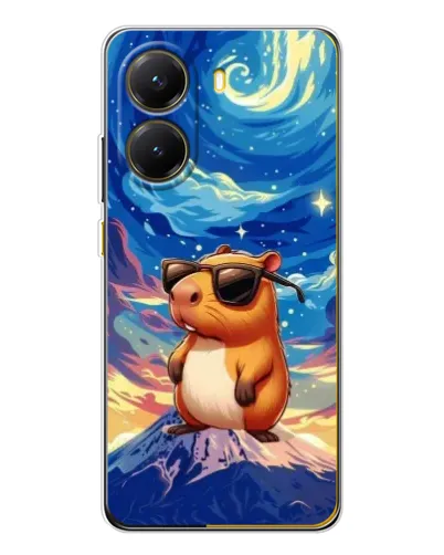 Чехол для Xiaomi POCO X7 Pro с картинкой «Капибара Ван Гога» Чехол для Xiaomi POCO X7 Pro с картинкой «Капибара Ван Гога»