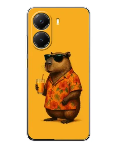 Чехол для Xiaomi POCO X7 Pro с картинкой «Капибара на отдыхе» Чехол для Xiaomi POCO X7 Pro с картинкой «Капибара на отдыхе»
