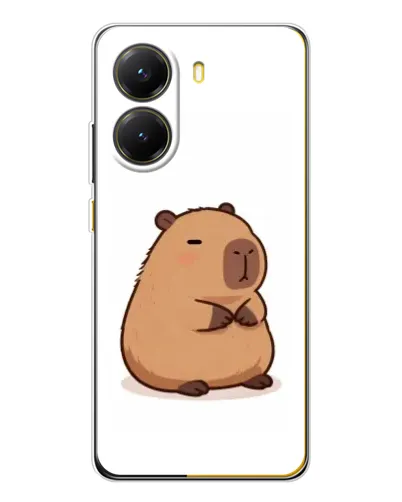 Чехол для Xiaomi POCO X7 Pro с картинкой «Толстенькая капибара» Чехол для Xiaomi POCO X7 Pro с картинкой «Толстенькая капибара»
