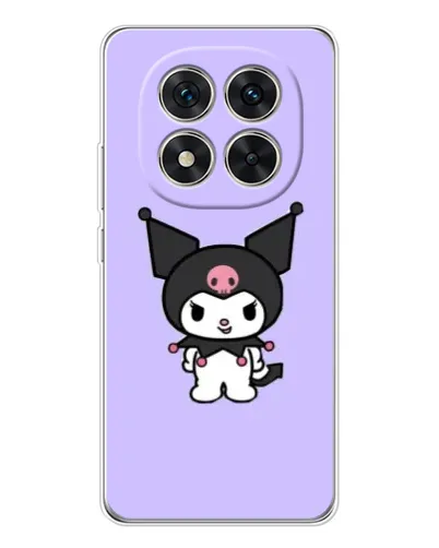 Чехол для Xiaomi POCO X7 с картинкой «Kuromi — нежный фиолетовый»