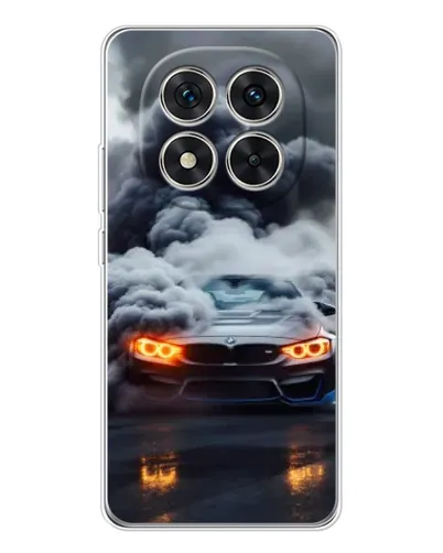 Чехол для Xiaomi POCO X7 с картинкой «BMW в дыму»