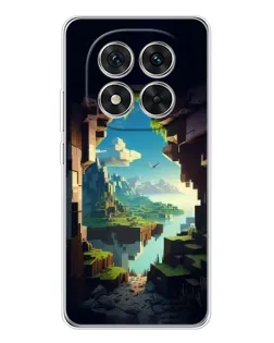 Чехол для Xiaomi POCO X7 с картинкой «Вид из пещеры»