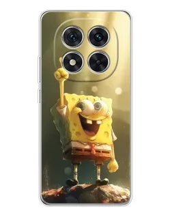 Чехол для Xiaomi POCO X7 с картинкой «Сияющий Спанч Боб»