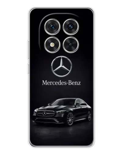 Чехол для Xiaomi POCO X7 с картинкой «Mercedes — решетка радиатора»