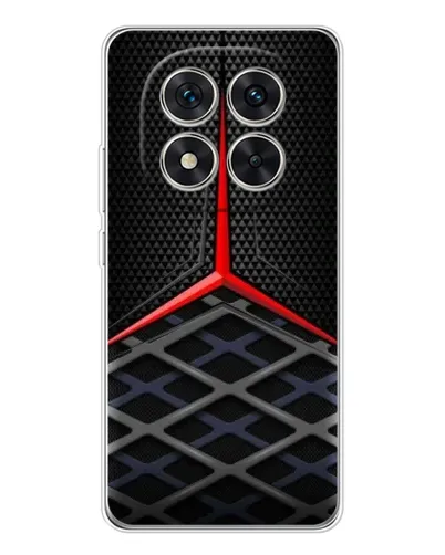 Чехол для Xiaomi POCO X7 с картинкой «Mercedes Carbon Grid»