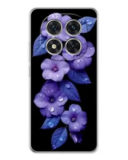 Чохол для Xiaomi POCO X7 з картинкою «Фіолетові квіти з росою» Чохол для Xiaomi POCO X7 з картинкою «Фіолетові квіти з росою»