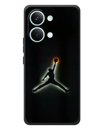 Чехол для Xiaomi Poco X8 Pro Max с картинкой «Jordan Gradient Logo»