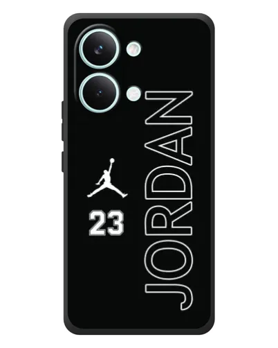 Чехол для Xiaomi Poco X8 Pro Max с картинкой «Jordan Vertical»