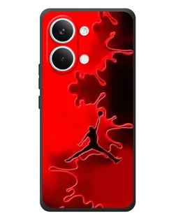 Чехол для Xiaomi Poco X8 Pro Max с картинкой «Jordan Red Smoke»