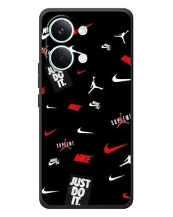 Чехол для Xiaomi Poco X8 Pro Max с картинкой «Nike Mix Pattern»
