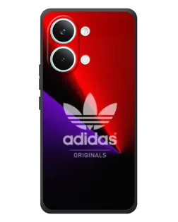 Чехол для Xiaomi Poco X8 Pro Max с картинкой «Adidas Red Neon»