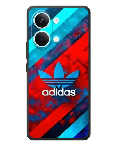 Чехол для Xiaomi Poco X8 Pro Max с картинкой «Абстракция Adidas»