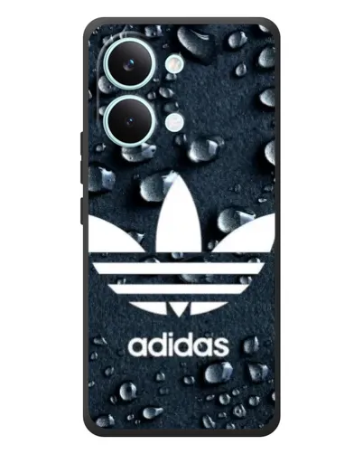 Чехол для Xiaomi Poco X8 Pro Max с картинкой «Adidas Trefoil Blue»
