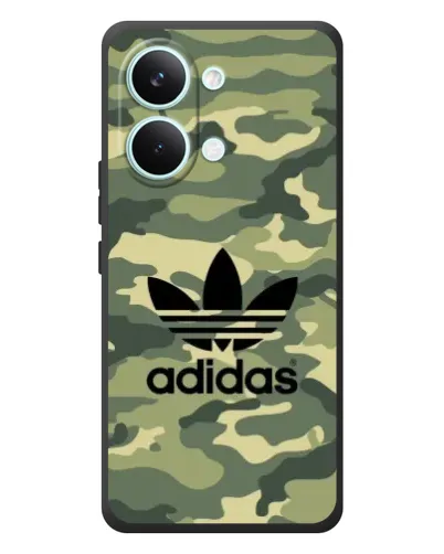 Чехол для Xiaomi Poco X8 Pro Max с картинкой «Милитари стиль Adidas»