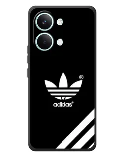 Чехол для Xiaomi Poco X8 Pro Max с картинкой «Adidas с диагональными полосами»
