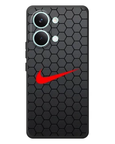 Чехол для Xiaomi Poco X8 Pro Max с картинкой «Nike — карбоновая сетка»