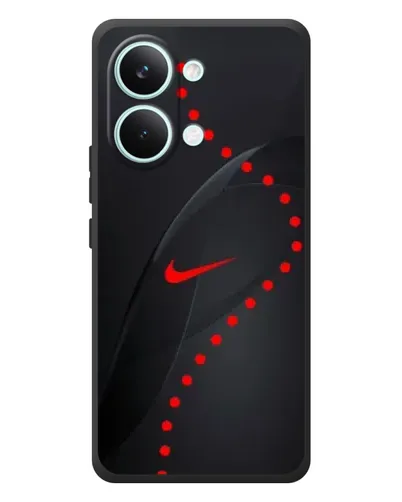 Чехол для Xiaomi Poco X8 Pro Max с картинкой «Абстрактный дизайн Nike»