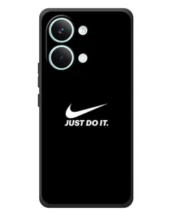 Чехол для Xiaomi Poco X8 Pro Max с картинкой «Минимализм от Nike»