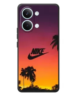 Чехол для Xiaomi Poco X8 Pro Max с картинкой «Nike на закате солнца»